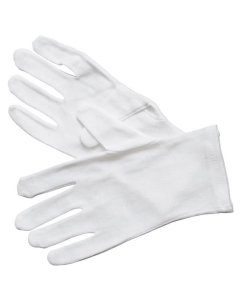 Winco GLC-L Multi-Purpose Cotton Service Gloves - White - Large - 600 Pairs/Case