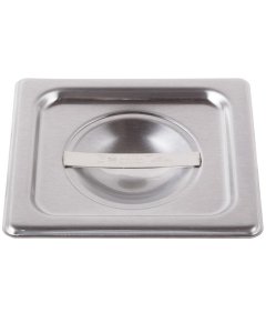 Vollrath 75160 Sixth-size Super Pan V soCover stainless steel Cover - Full Size - 6/Case