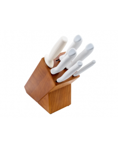 Dexter Russell HSG-3 7 Piece Knife Set w/ Wooden Block