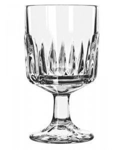 Libbey 15465 Winchester Glass Goblet 10-1/2 oz. - Clear - 36/Case