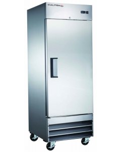 Culitek MRFZ-1D SS-Series 1-Section 1 Solid Swing Door Freezer 29" - 23 cu. ft. - 115v