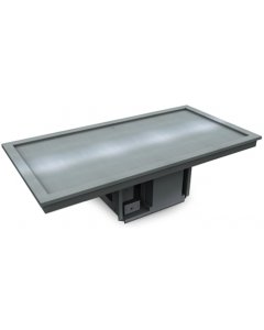 Clearance Delfield N8240-ST Refrigerated Drop-In Self-Contained Two Sheet Pan Frost Top 40"L