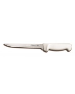 Dexter-Russell P94813 Basics Narrow Fillet Knife with White Poly Handle 8"
