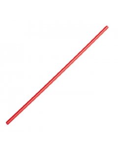 Phillips PD4088 Wrapped Red Plastic Tall Jumbo Straws 9" - 300/Box