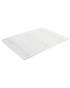 Winco PGW-1216 Chrome-Plated Wire Sheet Pan Grate / Cooling Rack 12 x 16-1/2" - For 1/2 Size - 48/Case