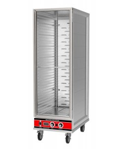 Adcraft PW36 Mobile Full Size Non-Insulated Heated Proofing Cabinet 68"H - Holds up to (36) Full Size Sheet Pans - 120v