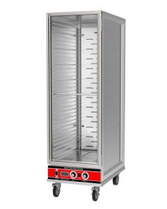 Adcraft PW36I Mobile Full Size Insulated Heated Proofing Cabinet 68"H - Holds up to (36) Full Size Sheet Pans - 120v