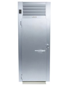 Traulsen RI132L-COR01 1-Section Left Hinged 1 Solid Door Correctional Roll-In Heated Holding Cabinet 35-1/2" - Accepts 66"H Racks - 35.3 cu. ft. - 208-230/115v