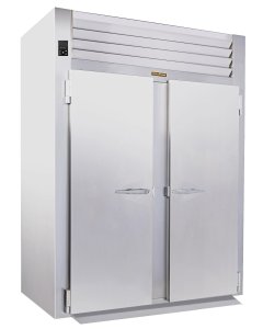 Traulsen RIF232HUT-FHS Spec-Line 2-Section 2 Solid Door Roll-In Freezer 68" - Accepts 72"H Racks - 79.46 cu. ft. - 208-230/115v