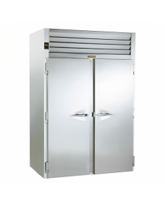 Traulsen RR232L-COR01 Correctional Roll-In Refrigerator Two Full-Height Solid Doors for 66" High Racks 74.3 Cu. Ft. - 115V