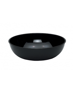 Cambro RSB10CW110 10" Round Camwear Bowl - 3 1/5 qt Capacity, Black - 12ea/Case