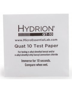 Royal Industries SANI QT10 Quaternary Sanitizer Test Kit - 20 Test Strips/Kit