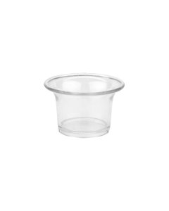 GET SC-222-CL SAN Plastic Sauce Cup / Ramekin 2 oz. - Clear - 48/Case