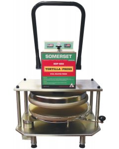 Somerset SDP-850 Countertop Manual Heavy-Duty Pizza / Tortilla Dough Press - Up to 18" Dia. - 220V, 3200W