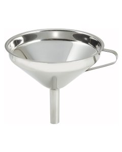 Winco SF-6 Stainless Steel Wide-Mouth Funnel 5-3/4" - 12/Case