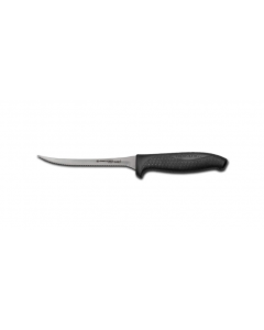 Dexter Russell SGL155NSCB-PCP 24303B 5 1/2" SofGrip™ Utility Knife w/ Black Handle, Carbon Steel - 6ea/Case