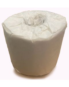 Matera SL-FH-TRR34 White 2-Ply 500 Sheet Toilet Tissue Paper Roll 4" Dia. - 96/Case