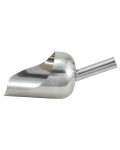 Winco SSC-3 Stainless Steel Utility Scoop 2 qt. - 18/Case
