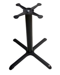 Used Restaurant Equipment - AAA Furniture Wholesale T3030DH Black Cast Iron Dining Height Spider Table Base 30" x 30" x 29-1/2"H