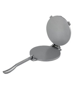 Winco TPC-8A Non-Stick Aluminum Manual Tortilla Press 8" dia. - 12/Case
