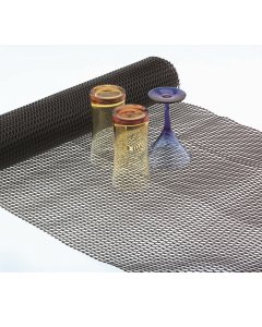 San Jamar UL5405 Ultraliner Plastic Mesh Shelf Liner 2' x 40' roll - Black