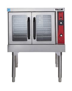 Vulcan VC6EC Single-Deck Full Size Deep Depth Electric Convection Oven with Computer Controls - 208-240v/480v
