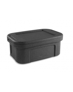 Vollrath VEPPT308 Full Size Insulated Food Carrier - 28 1/4"W x 19 1/4"D x 12"H, Black