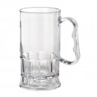 GET 00082-1-SAN-CL Plastic Beer Mug / Stein 10 oz. - Clear 24/Case