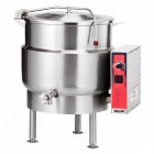 Vulcan K20EL Electric 2/3 Steam Jacketed Stationary Kettle 20 Gal. - 208v/3ph, 12 kW