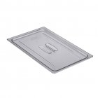 Cambro 10CWCH135 Camwear Polycarbonate Food Pan Cover with Handle - (1/1) Full Size - Clear