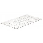 Cambro 10CWD135 Camwear Polycarbonate Food Pan Drain Tray - Full Size - Clear