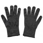 TableCraft 11211 The Protector Ambidextrous Blended Material Cut Resistant Glove - Black w/ Black Wrist Band - X-Large - 1/Pair