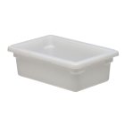 Cambro 12186P148 Polyethylene Food Storage Box 12" x 18" x 6" - 3 gal. - White
