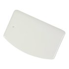Vollrath 1345 Polyethylene Rigid Straight Edge Pan/Bowl Scraper 3-5/8" x 5-5/8" - White - 72/Case