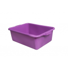 Vollrath 1527-C80 Food Storage Box - 20" x 15" x 7", Polypropylene, Purple - 6ea/Case