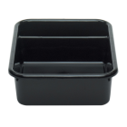 Cambro 1621CBP110 Cambox® Bus Box w/ (2) Compartments - 15.6" x 20.5" x 4 4/5", Black - 12ea/Case