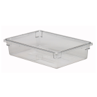 Cambro 18266CW135 Camwear Polycarbonate Food Storage Container 8-3/4 gal. - Clear - 6/Case