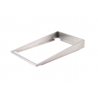 Vollrath 19196 Angled Adapter Plate, Full Size, Stainless Steel - 2ea/Case