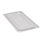 Cambro 30CWC135 Camwear Food Pan Cover - 1/3 Size, Flat, Clear - 6/Case