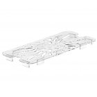 Cambro 30CWD135 Camwear Polycarbonate Food Pan Drain Tray - 1/3 Size - Clear