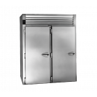 Traulsen RRI232LPUT-FHS Roll-Thru Refrigerator Two Full-Height Solid Doors for 66" High Racks All Stainless Steel 80.2 Cu. Ft. - 115V