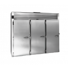 Traulsen RRI332LPUT-FHS Roll-Through Refrigerator Three Full-Height Doors for 66" High Racks All Stainless Steel 117.5 Cu. Ft.  - 115V