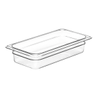 Cambro 32CW135 Camwear Polycarbonate Food Pan 2-1/2" Deep - 1/3 size - Clear - 6/Case