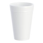 Dart Solo 32TJ32 J Cup Insulated White Foam Cup 32 oz. - 300/Case - Restaurant Disposable Foam Cup