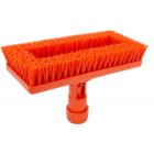 Carlisle 3638831EC24 Carlisle Floor Scrub Brush Head Only 8" Orange 