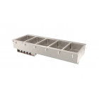 Vollrath 3640871 Drop-In Hot Food Well w/ (5) Full Size Pan Capacity, 208 240v/1ph