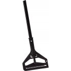 Carlisle 3696800 60" Quick-Change Mop Handle - Plastic Head, Vinyl Coated Metal 