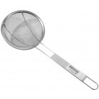 Town 42416F Stainless Steel Extra Fine Mesh Round Skimmer 6" dia. Blade with 9-1/2" Loop Handle