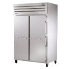 True STA2DT-2S Spec Series 2-Section 2 Solid Door Dual Temp Reach-In Refrigerator / Freezer 52" - 56 Cu. Ft. - 115v