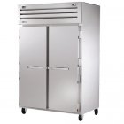 True STG2DT-2S Spec Series 2-Section 2 Solid Door Dual Temp Reach-In Refrigerator / Freezer 52" - 56 Cu. Ft. - 115v